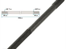 Cilinder Tapeind UNI M7>M6 116mm (1)