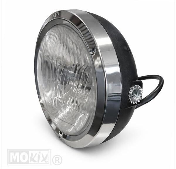 Koplamp Motor Rond 19cm Halogeen CE - Rieju