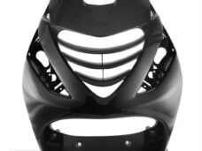 Voorscherm Piaggio ZIP SP Vast Zwart Metallic - MKX