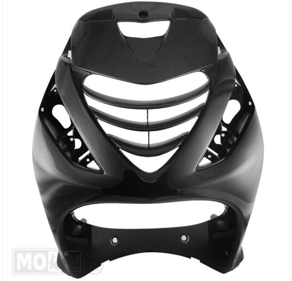 Voorscherm Piaggio ZIP SP Vast Zwart Metallic - MKX