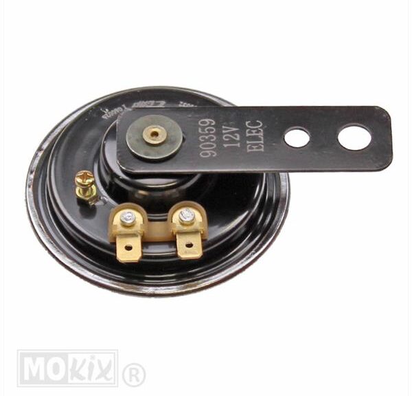 Claxon 12V Klein Model Ring (DC) 70mm CP Elec