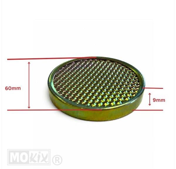 Luchtfilter Kreidler/Puch Bing 17mm 60mm Zeef ST - Supertec