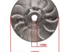 Half Poelie/Koelvin Peugeot Horizontaal Ludix ALU - Supertec
