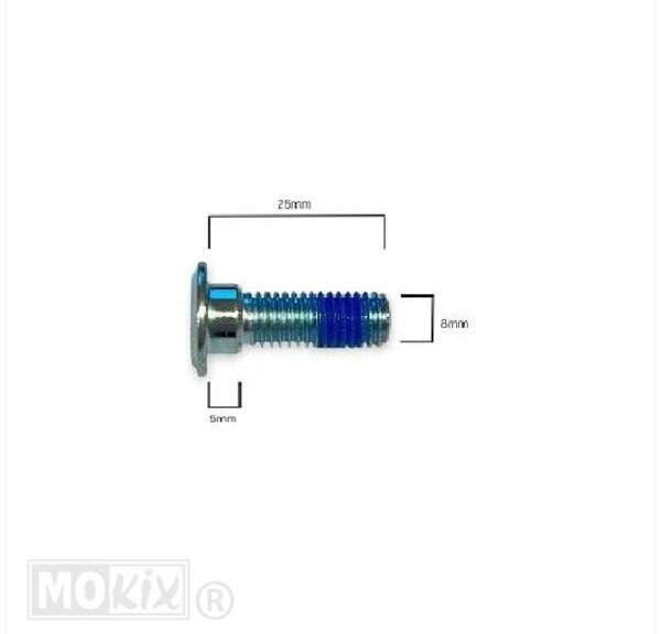 Brake disc Bolt M8x25 Derbi Senda (1) - Bollard