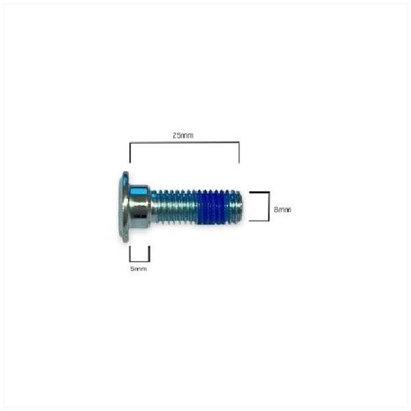 Remschijf Borstbout M8x25 Derbi Senda (1) - Bollard