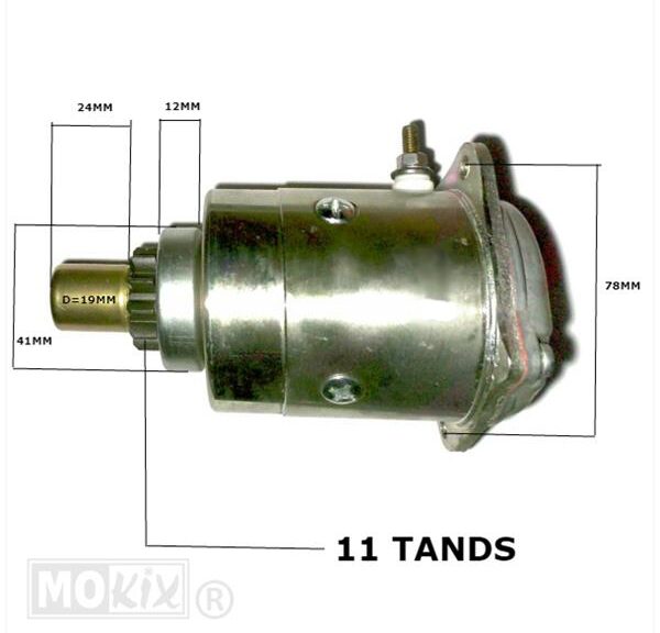 Startmotor Vespa PK50 XL Elec