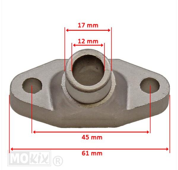 Spruitstuk Zundapp 12mm (529) Bing SP