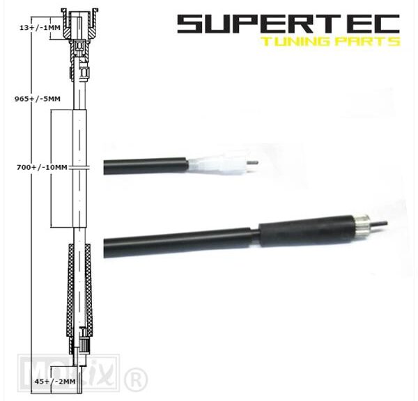 Kabel KM Teller Piaggio Typhoon <96 Supertec