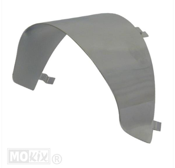 Koplamp Wenkbrauw Piaggio LX Chroom