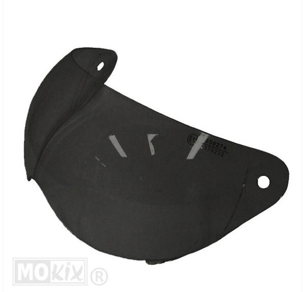 Vizier Retro Leer ›4.3cm Dark - MT Helmets