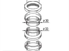 Balhoofdset Honda Zoomer ST - Supertec