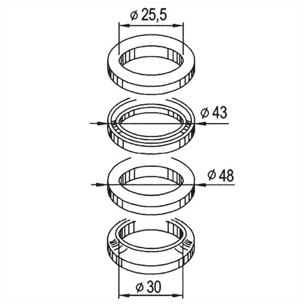 Balhoofdset Peugeot KISBEE/SPF3/VIVA CITY3 2T 4T - Afbeelding 2