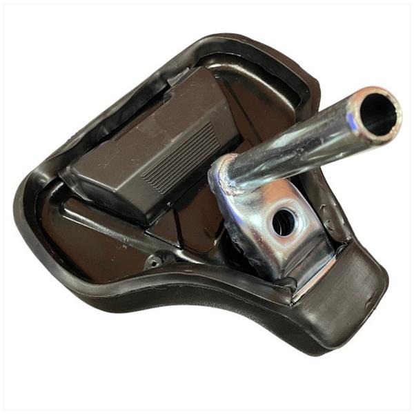 Zadel Peugeot 103 STD (Vaste PEN Model) Zwart - Afbeelding 3