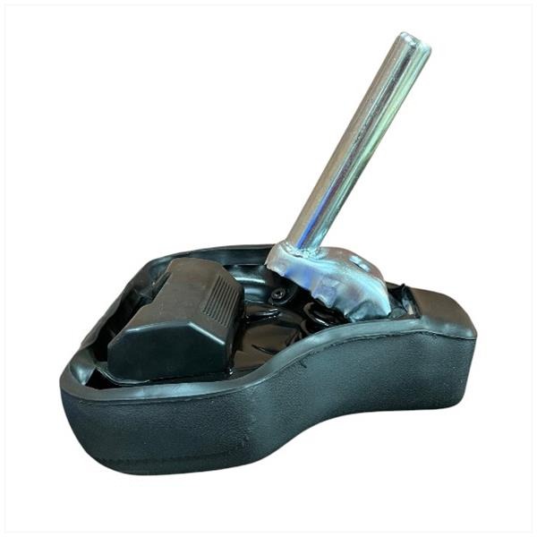 Zadel Peugeot 103 STD (Vaste PEN Model) Zwart - Afbeelding 5