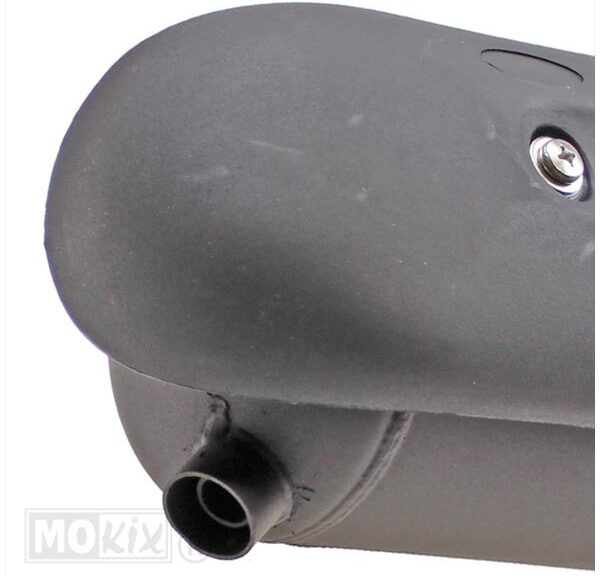 Uitlaat Yamaha Giggle/NEO'S 4T STD Zwart Silex
