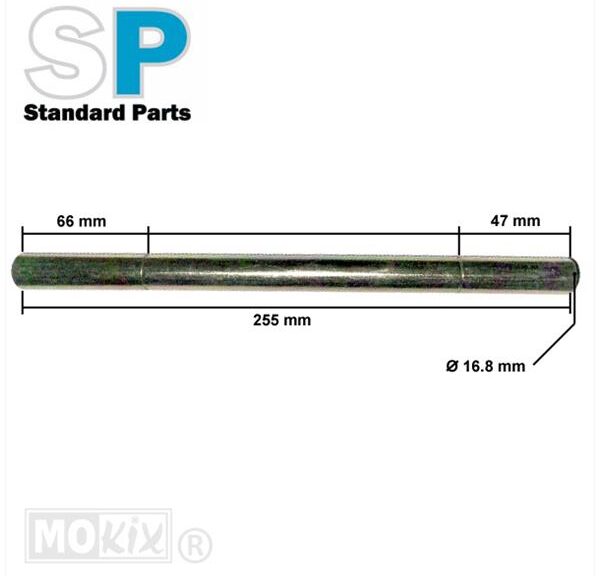 BUS SUB Frame/Motorophanging China 2T 255mm