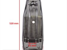 Buddy Seat Honda Camino Zwart