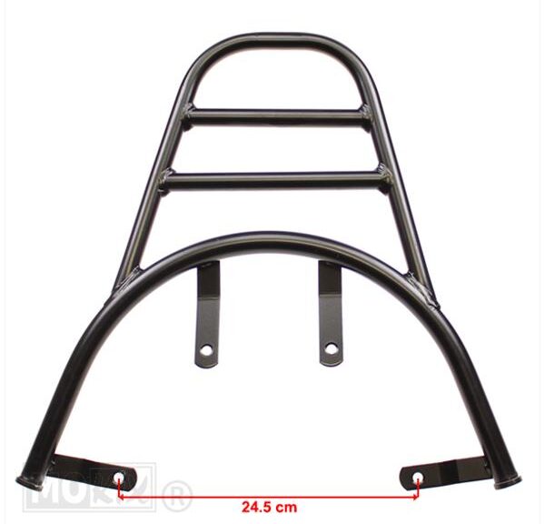 Achterdrager Piaggio ZIP 4T Zwart Supertec