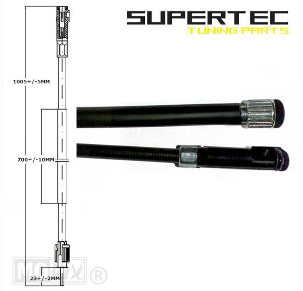 Kabel KM Teller Peugeot Rapido (Supertec)