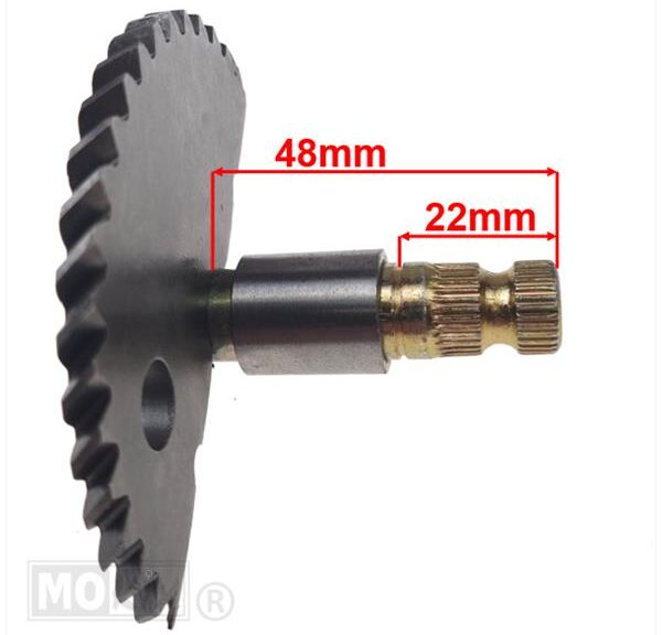 Kickstarter-AS China 4T GY6 50cc 48-22 SP