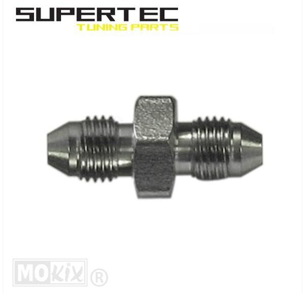 Remslang-Tussen Nippel Connectie 2 Slangen - Supertec