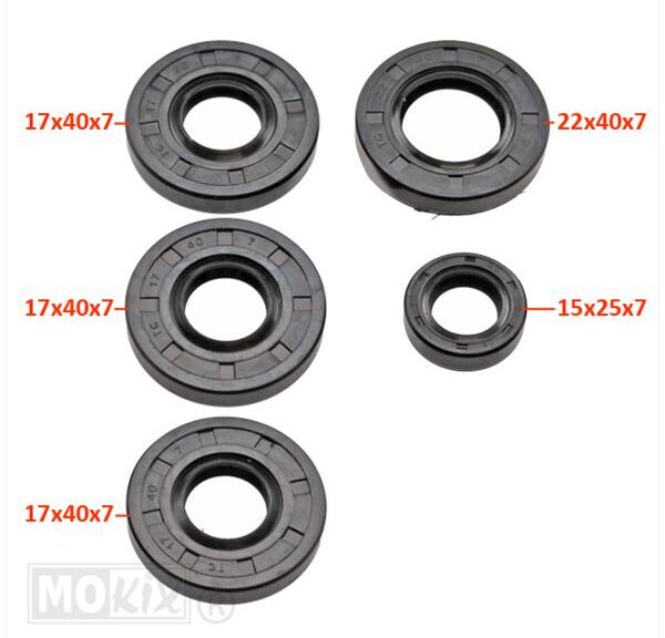 Keerringset Puch Maxi OT/NT 5 Delig SP