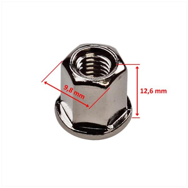 Uitlaat Tapeind SET UNI M6x32 Compleet (2) SP - Afbeelding 2