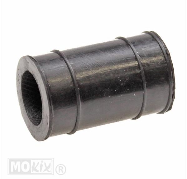 Uitlaatrubber UNI 22mm Zwart