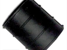 Uitlaatrubber UNI 30mm Zwart