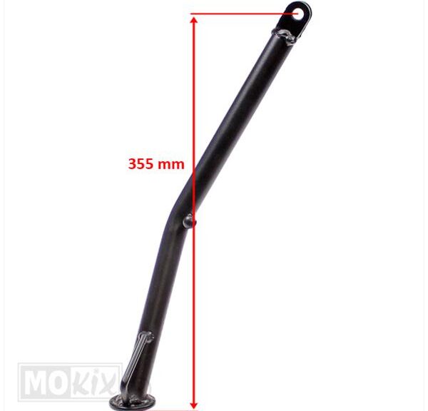 Zijstandaard Derbi Senda SM 35.5cm Zwart - IGM