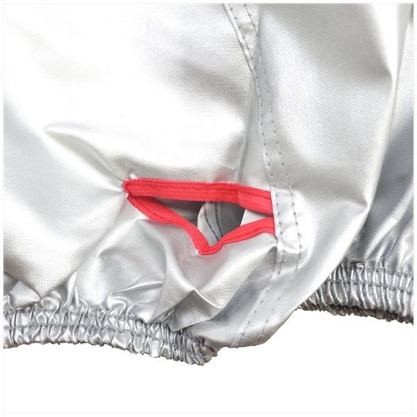 Scooter Hoes MKX Grijs (Windscherm) PVC 190x65x200 - Afbeelding 2