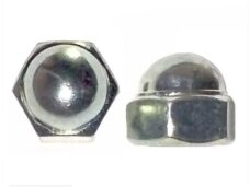 Moer M12 X 1.50 Dopmoer Chroom 2stuks Bollard