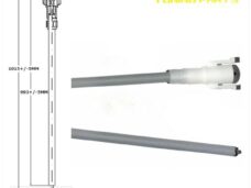 Kabel KM Teller Piaggio Sfera Grijs Supertec