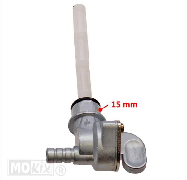 Benzinekraan Piaggio Typhoon Korte Hevel (15mm) ST - Supertec