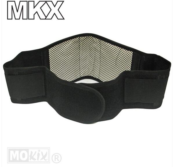 Niergordel Luxe Zwart   M (80-90cm) - MKX