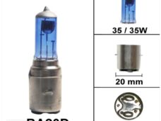 Lamp BA20D 12V 35/35W Halogeen S-White Flosser (1)