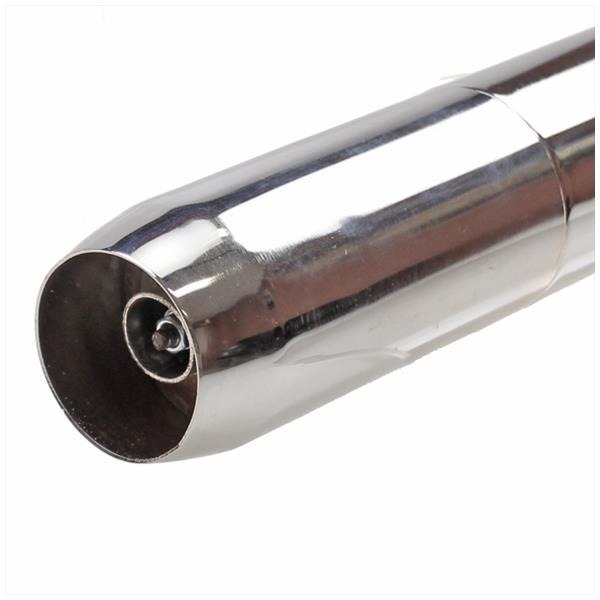 Uitlaat Kreidler 6.3 MET Knik 28mm Chroom - Afbeelding 2