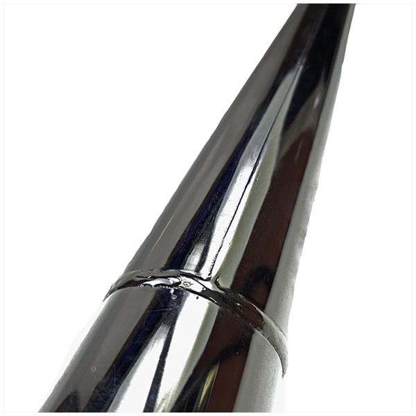 Uitlaat Kreidler 6.3 MET Knik 32mm Chroom - Afbeelding 5