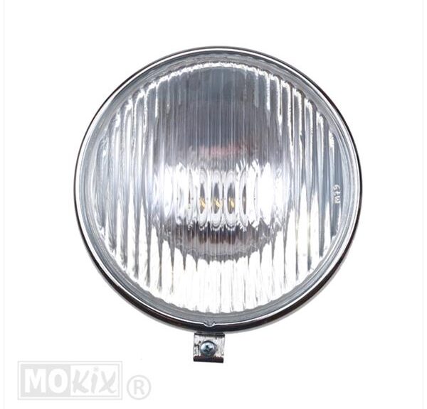 Koplamp Zundapp Rond 17cm Zwart/Chroom - Guia