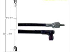 Kabel KM Teller SYM Fiddle II/III 50/125 Supertec