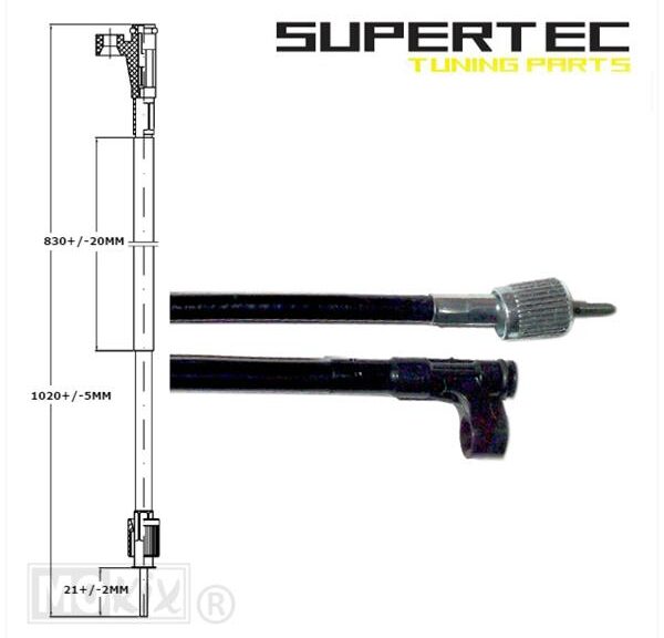 Kabel KM Teller SYM Fiddle II/III 50/125 Supertec