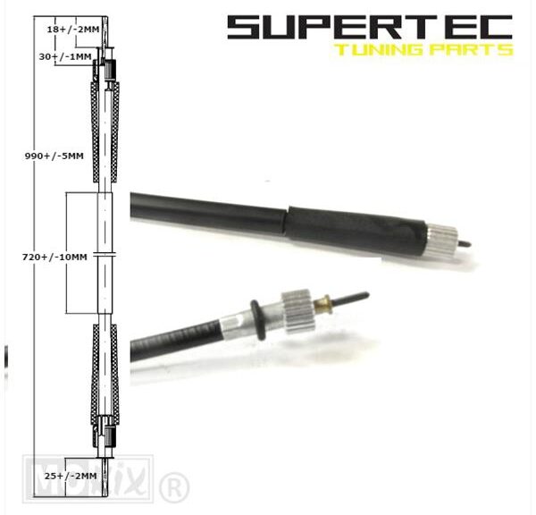 Kabel KM Teller Yamaha Aerox '02/KYMCO People-S - Supertec