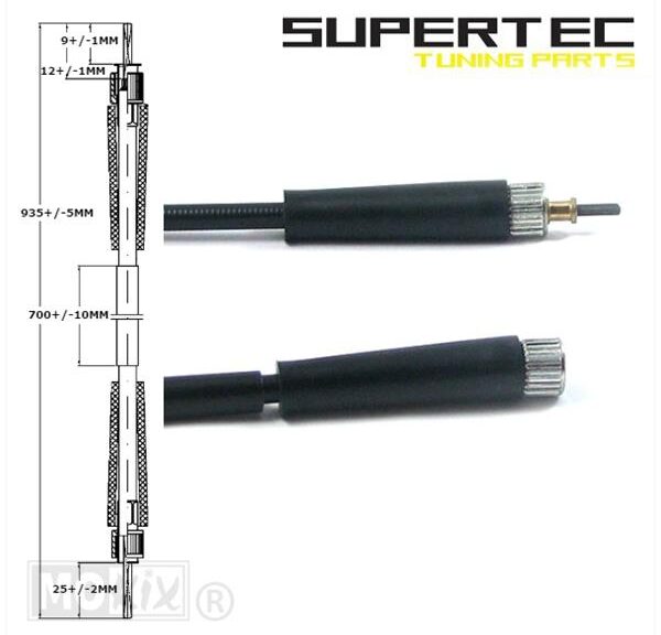 Kabel KM Teller Rieju RR/RJ Oud Model Supertec