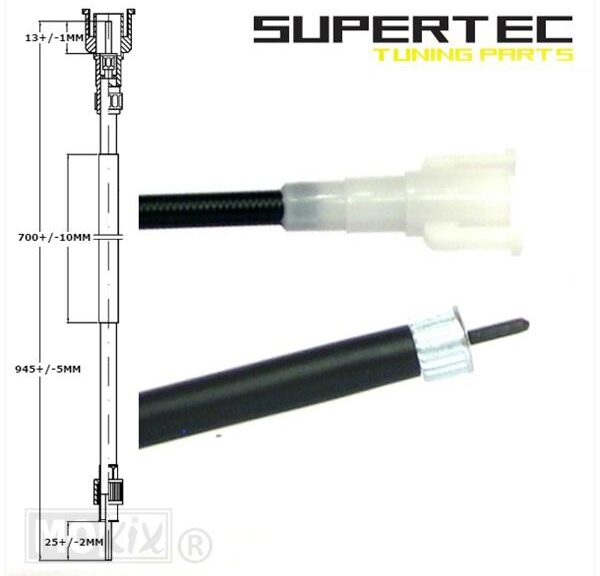Kabel KM Teller Rieju RR/RJ Nm Derby Easy ST - Supertec