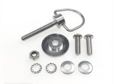 Achterdrager Vespa Primavera/Sprint Chroom ST - Supertec