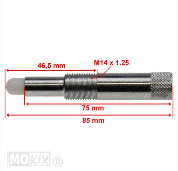 Zuigerstop Universeel M14/46.5/85mm PVC KOP - TTOOLZ