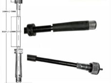 Kabel KM Teller Piaggio FLY ET2/ET4 '05 50/125 ST - Supertec