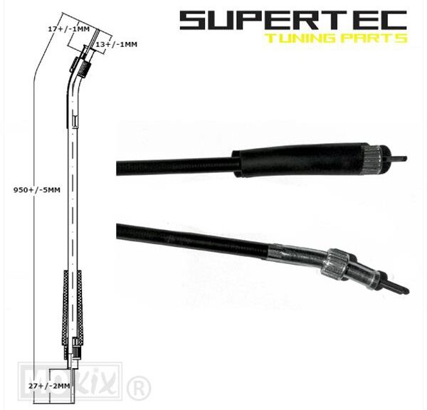 Kabel KM Teller Peugeot Ludix Trend 10 Supertec"