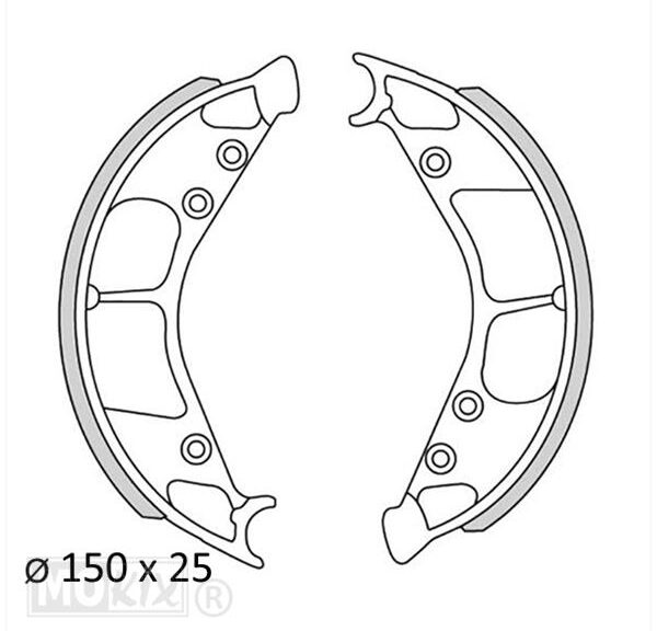 Remschoen-SET Sachs 149.5 X 25mm MKX