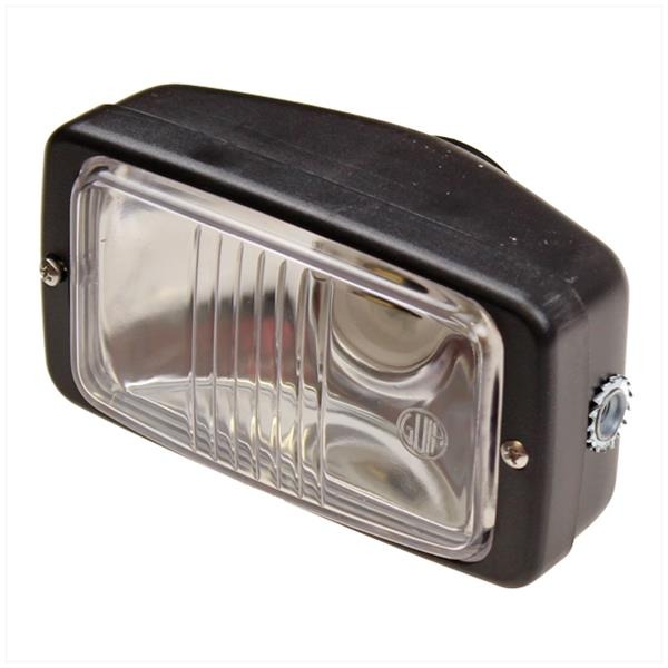 Koplamp UNI Rechthoek 14cm Zwart/Helder Guia - Afbeelding 2